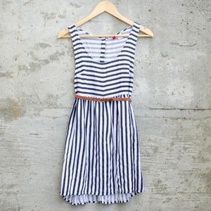 H&M Divided Striped Dress